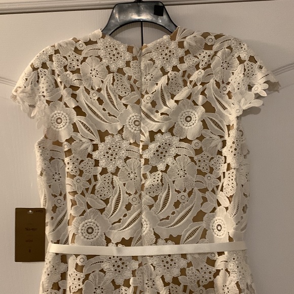 NWT Gorgeous Haute Couture Reem Acra lace dress - Picture 9 of 12